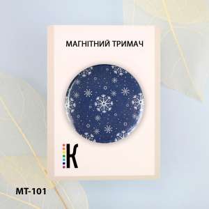 Магнітний тримач для голок та схем МТ-101 "Зимовий малюнок 2"